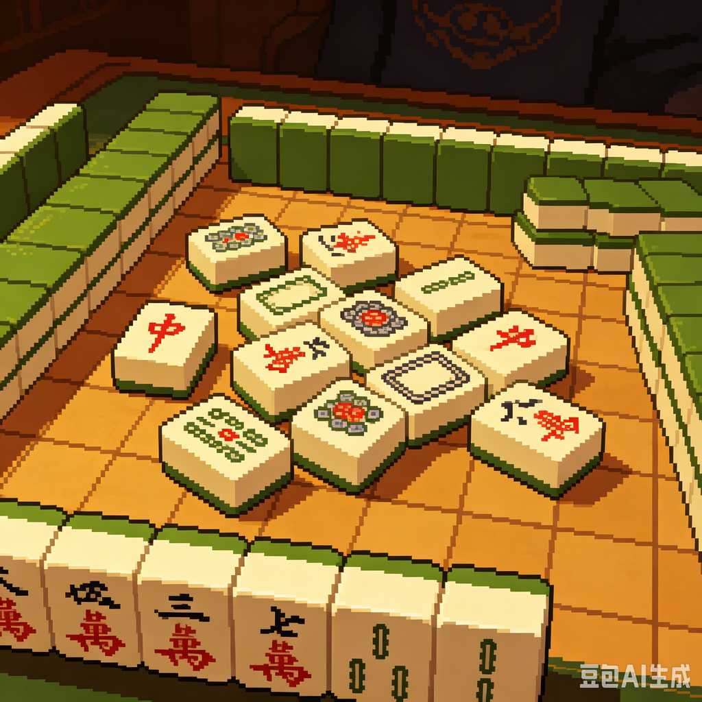 square mahjong game mat