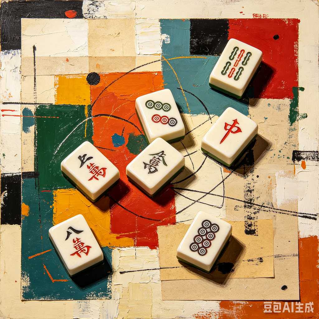 pattern printed mahjong packaging