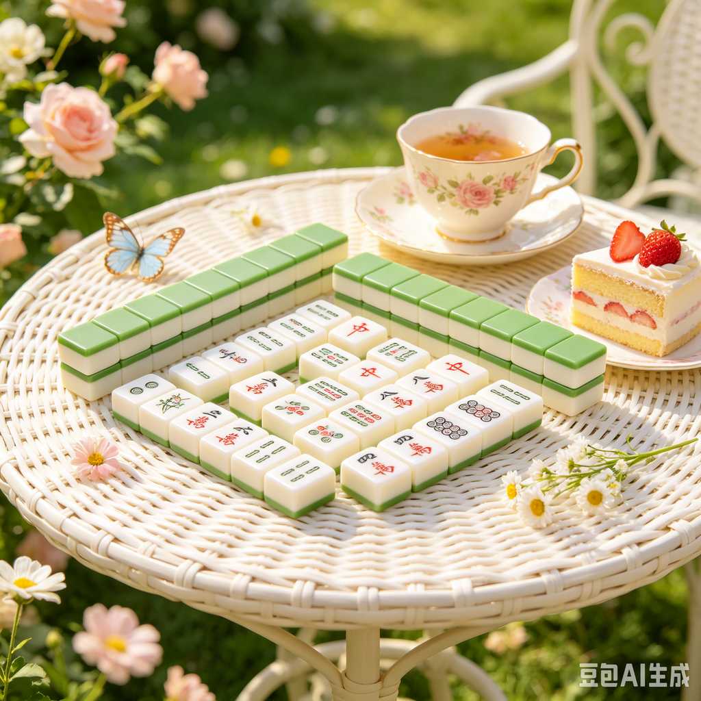 premium mahjong tile set