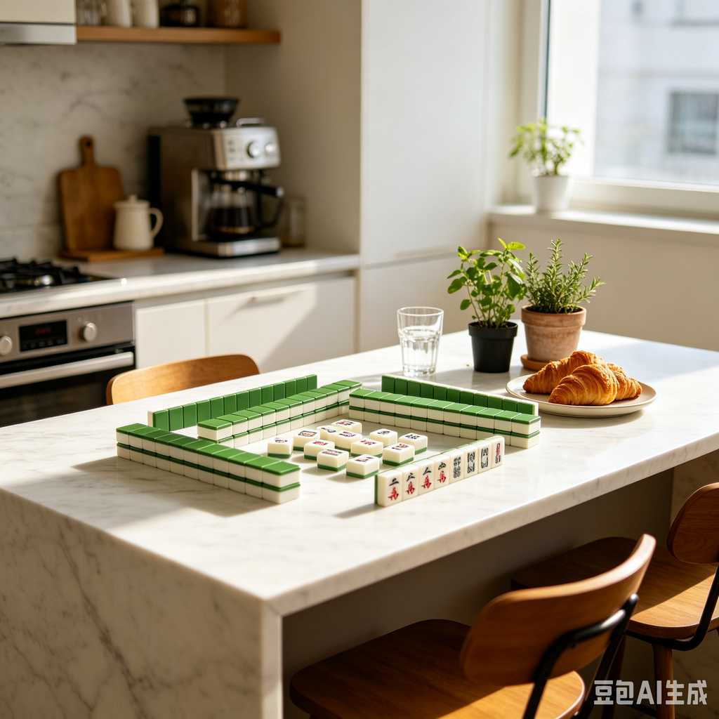 matte finish mahjong set