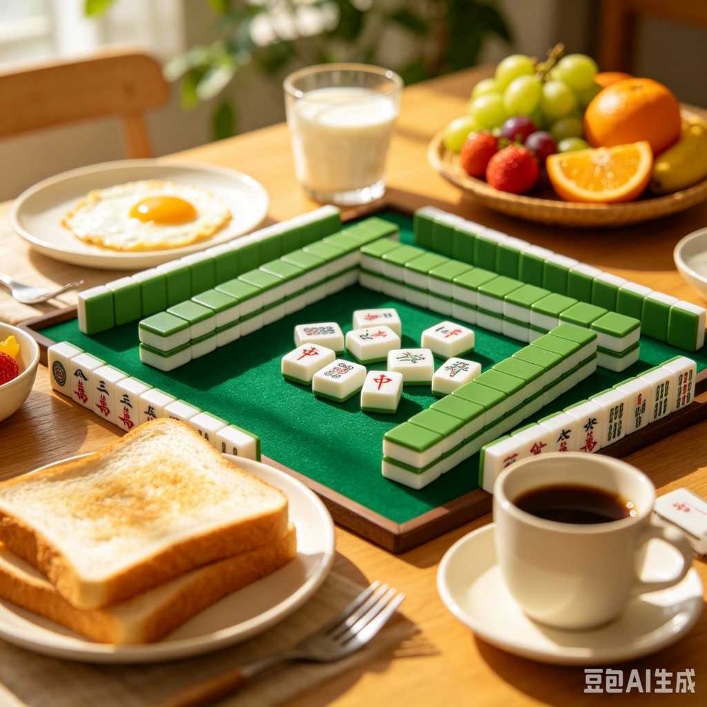 traditional color mahjong set